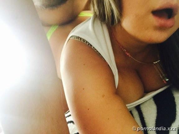 Loira adora tirar selfies na hora do sexo - Foto 124970