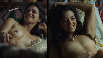 Ana Cecília Costa nua em cena de filme Capitães da Areia